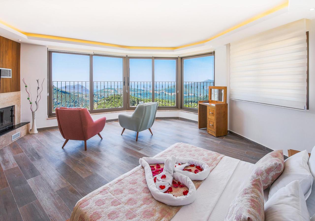 Villa 5 Sleeps 6 Isolated Pool See And Montain View-Villa Kartal Yuvasi Uzumlu  外观 照片